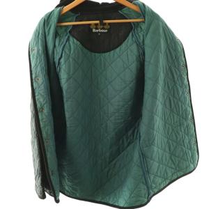 Barbour SWALEDALE JACKET キルティングジャケット 中綿 ナイロン アウター M 黒 ブラック /AN55