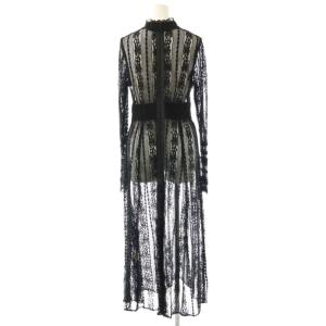 Ameri VINTAGE LIMITED VINTAGE LACE DRESS ワンピース ロング レース S ブラック /HK