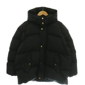 25AW フードダウンジャケット 0 ブラック