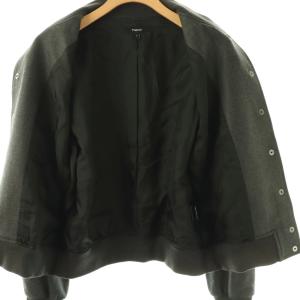 Theory Sleek Saxony Varsity JKT ジャケット ブルゾン 長袖 PXS グレー/AP