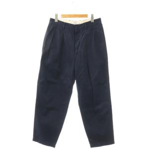 Suvin Chino Tuck Tapered Pants パンツ テーパード 1 ネイビー GM231-40178B