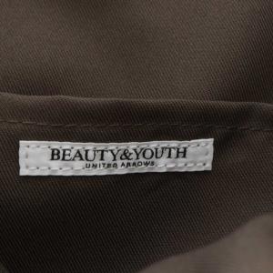 BEAUTY&YOUTH UNITED ARROWS 近年モデル ドロストポケット リュック バッグ ナイロン ダークブラウン /YO13