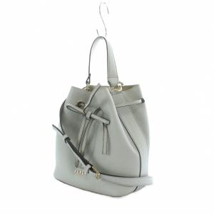 FURLA コスタンザ COSTANZA ハンドバッグ ショルダー 2way レザー 本革 水色 バケツ型 巾着開閉