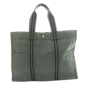 HERMES フールトゥ トートGM バッグ ハンド グレー /SS OS OH