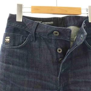 G-Star RAW 3DSLIM MOTAC DECONSTRUCTED デニムパンツ ジーンズ ボタンフライ W28 L30
