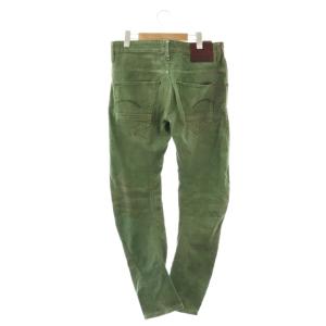 G-Star RAW 3D立体裁断スリムフィットデザイン5ポケットカラーデニム パンツ 31 グリーン /HK OS
