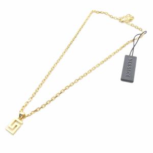 VERSACE METAL GRECA ネックレス ゴールド色 DG17334S /SR AD