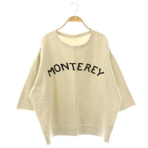 LOGO  H/S  SWEAT ロゴスウェット トレーナー LAppartement取り扱い F オートミール
