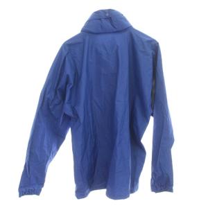 mont-bell レイントレッカージャケット 上着 XL 青ブルー 長袖 フード付き 無地 1128459 /AG OS