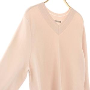 theory luxe 24SS Chiaro Audrey ニット セーター 長袖 38 ピンク /MY OS