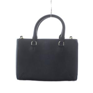 TORY BURCH エマーソン ミニトップジップ ショルダーバッグ ハンドバッグ 2way 黒 ブラック トップハンドルブランドロゴ入り