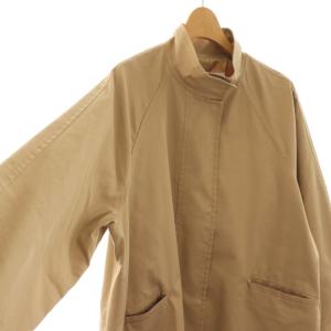 JOURNAL STANDARD 25SS スタンドカラーテントコート ロング 総裏地 38 ベージュ /DO OS