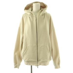 25AW Warm Zip Hoodie フーディ パーカー 裏起毛 ライトベージュ /CX OS