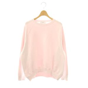 25AW スムースオーバーニット セーター 長袖 F ピンク /HK OS