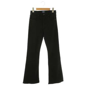24AW ISOLA FLARE BLACK フレアデニムパンツ ジーンズ 25 黒 /CX OS