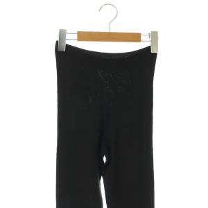 IENA 25AW RIBレギンス パンツ 38 ブラック /HK OS