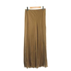 24SS Cu/R maxi スカート ロング フレア モカ /DO OS