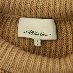 3.1 phillip lim ウール ニット セーター 長袖 S ベージュ /MY OS
