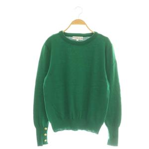 アパルトモン C/N KNIT クルーネックニット プルオーバー 2 グリーン /DF OS
