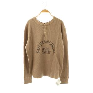 グッドグリーフ 24AW SFSC PRINTED HENLEY NECK TOP