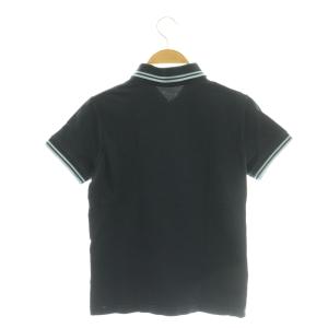 FRED PERRY 半袖 ポロシャツ ロゴ刺繍 UK8 ネイビー /MY OS