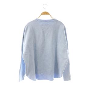 Frank&Eileen フランクアンドアイリーン ウォッシュ加工ロールネックスウェットプルオーバー トレーナー XS ミネラルブルー /SS OS