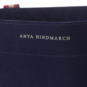 ANYA HINDMARCH ×明治屋 Universal Bag トートバッグ ネイビー /YO7