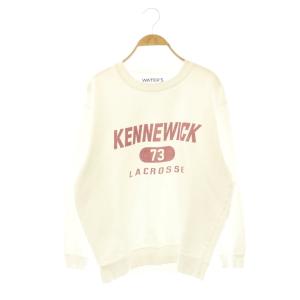 WATERS WHITE Uniform Sweat スウェット トレーナー F ホワイト レッド /ES