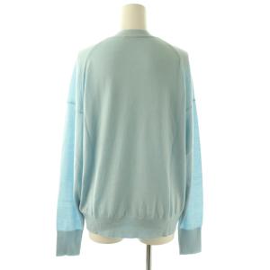 L'Appartement 25SS WISH High Gauge V Neck Pullover ニット セーター ウール ライトブルー