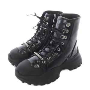 Ameri VINTAGE 24AW LADY MOUNTAIN BOOTS ショートブーツ S 黒 ブラック /SR