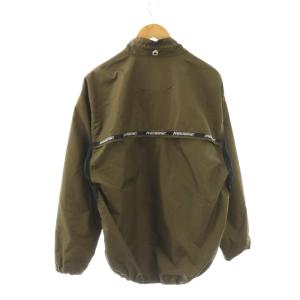 HYSTERIC GLAMOUR ナイロンミリタリージャケット ジップアップ カーキ ブラック /DO OS