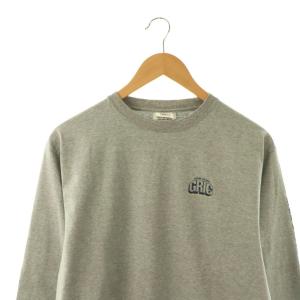 Shinzone 26SS GRIC LONG SLEEVE TEE カットソー Tシャツ 長袖 FO グレー /HK OS