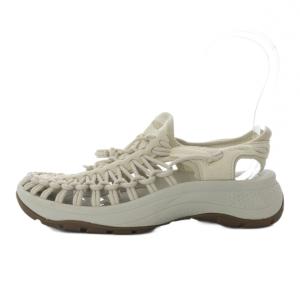 KEEN ウィメンズ ユニーク アストリア サンダル フラット 23.5cm ホワイト /YO28 SH