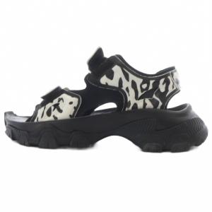 adidas by Stella McCartney Hika アウトドア サンダル ストラップ 22.5cm 黒 ブラック 白 ホワイト IF1797 /SR