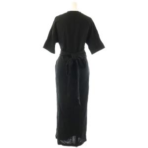 Mame Kurogouchi Suvin Cotton Jersey Dress ワンピース 1 ブラック