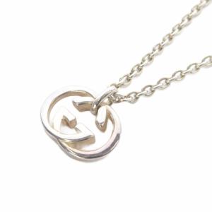 GUCCI インターロッキングG ネックレス Ag925 シルバー /SR OH