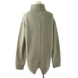 MUSE de Deuxieme Classe JADE タートルネック プルオーバー ニット セーター 長袖 カシミヤ混 グレー /HK OS