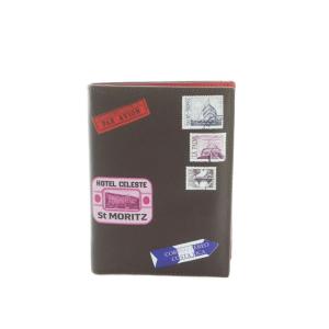 BTN Passport Holder パスポートケース 総柄 茶 マルチカラー /MI OS