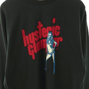 HYSTERIC GLAMOUR 24AW SOUND VIBRATION L/S TEE カットソー プリント XL 黒 マルチカラー