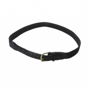KAPTAIN SUNSHINE Rubber Belt ベルト キャンバス ブラック /YO40 AD