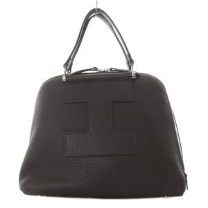 IACUCCI ギブリ M ハンドバッグ ダークブラウン
