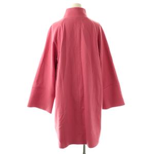 theory luxe ウール コート スタンドカラーコート アウター 38 ピンク /DF OS