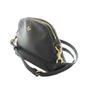 COACH レザー クロスボディ ショルダーバッグ 濃紺 F76673 /MI OS