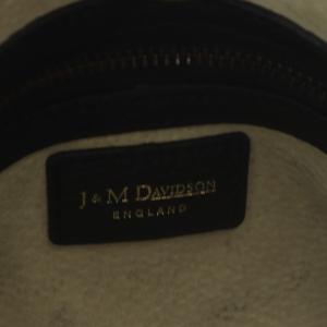 J&M DAVIDSON BIANCA  ハンドバッグ レザー ブラック /YO13