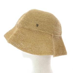 PROVENCE 8 NATURAL ラフィアハット 帽子 麦わら ベージュ /YO24