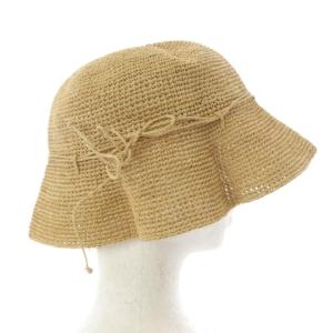 HELEN KAMINSKI PROVENCE 8 NATURAL ラフィアハット 帽子 麦わら ベージュ /YO24
