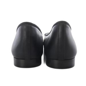 CHANEL バレリーナ パンプス ココマーク 38.5C ブラック
