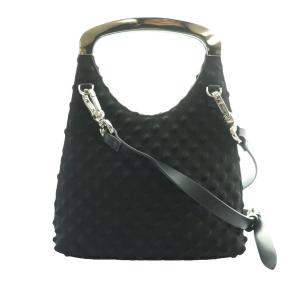 × チェット・ロー Chet Lo スパイクテクスチャーメタリックハンドルバッグ ショルダー 2WAY