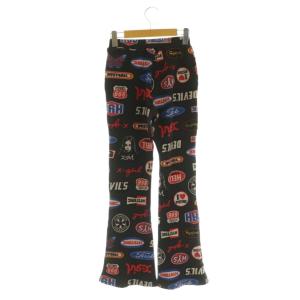 ヒステリックグラマー HYSTERIC GLAMOUR 総柄サーマルフレアパンツ