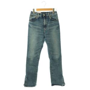 × ビッグジョン BIG JOHN OUT SIDE SLIT デニムパンツ ジーンズ S ブルー /DF